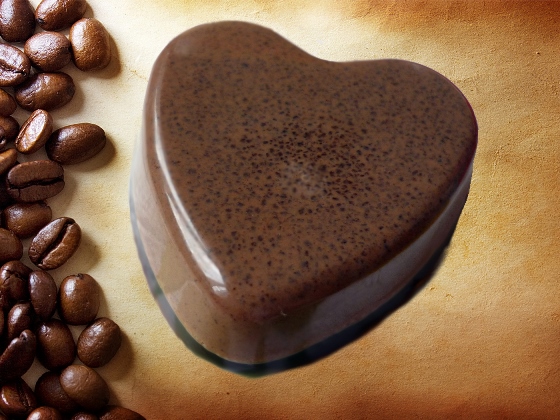 "Шоколадное сердце” – 100 р. (арт. F13)